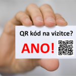 QR kód na vizitce