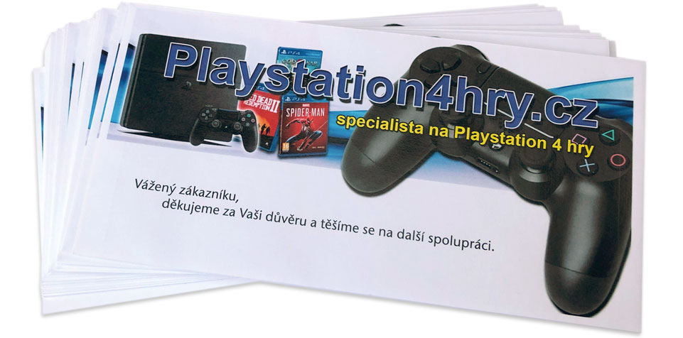 Poštovní obálky s vašim originálním plněbarevným potiskem tiskneme již od 50 ks